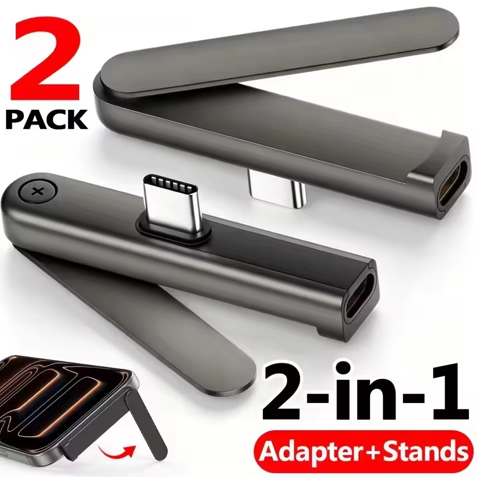 Standing Desk - 2/1個入り ポータブル USB-C から 3.5mm オーディオ