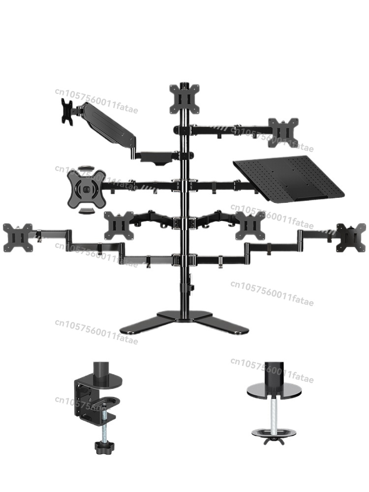 Monitor Stand - モニタースタンド、別売アクセサリ、デュアルスクリーン、クアッド、マルチスクリーンロボットアーム、自由組み合わせ、手動DIY接合