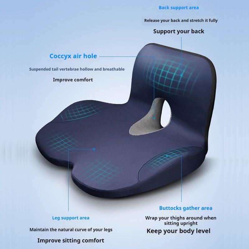 車のメイン運転席ブースターシートクッション低反発クッションリ - Office Chair Cushion のレビューと価格