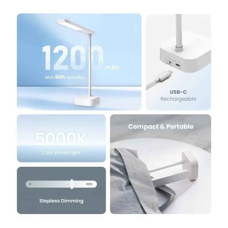 Yeelight 充電式デスクランプ、読書灯、睡眠補助ライト - Desk Lamp のレビューと価格