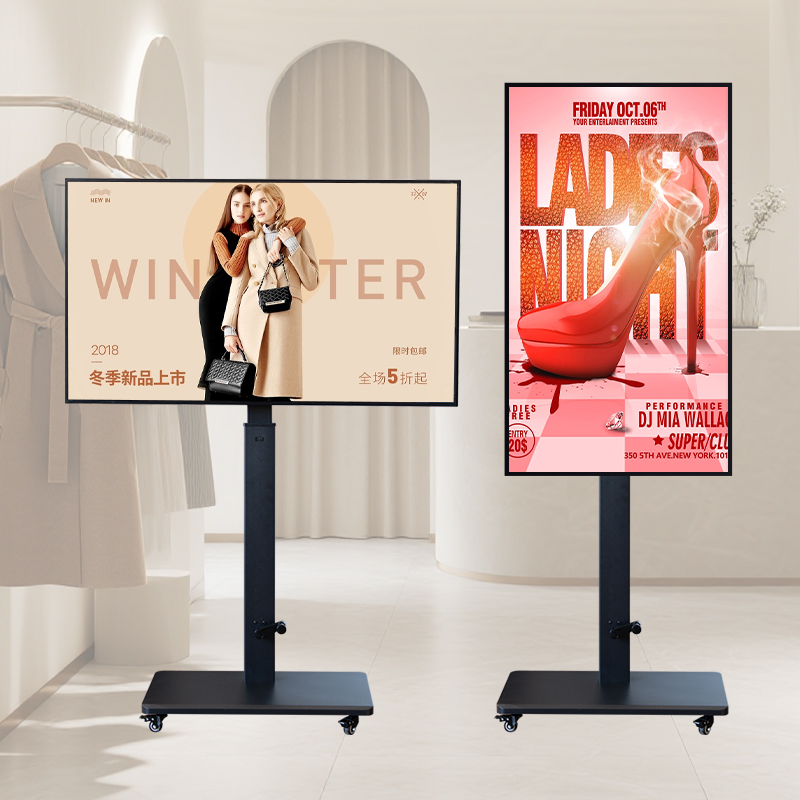 55インチ ポータブル 4Kアニメーションディスプレイ ショ - Monitor Stand のレビューと価格