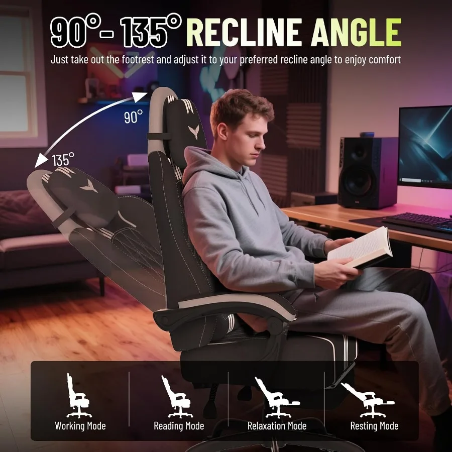 自宅やゲーム用として使える、人間工学に基づいたオフィスチェア - Office Chair Cushion のレビューと価格