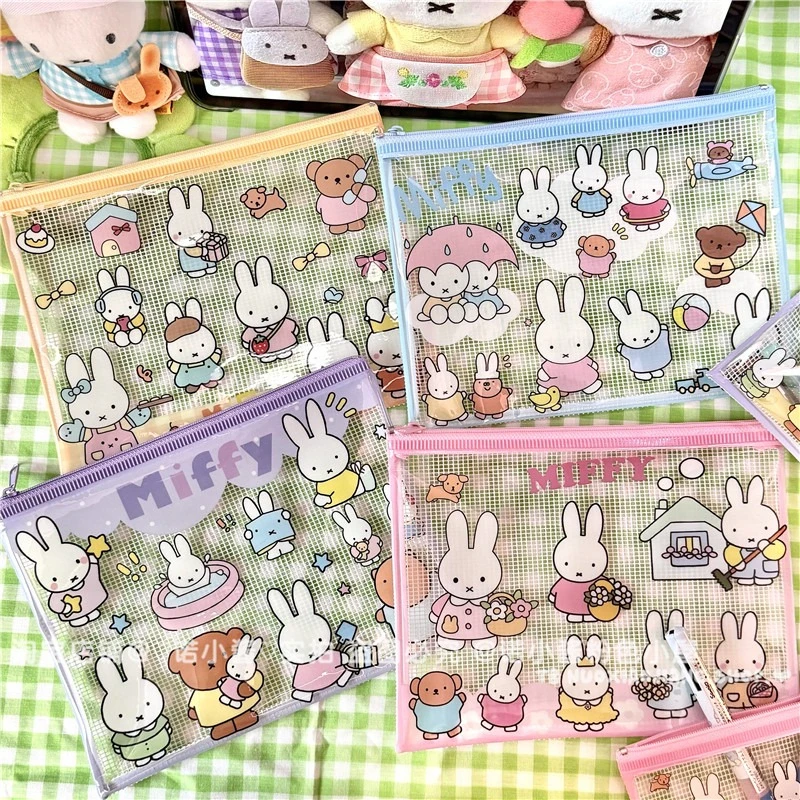 ミッフィー柄の収納バッグ。かわいいアニメ風のカードコレクショ - Desk Organizer のレビューと価格
