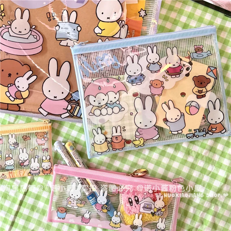 ミッフィー柄の収納バッグ。かわいいアニメ風のカードコレクショ - Desk Organizer のレビューと価格