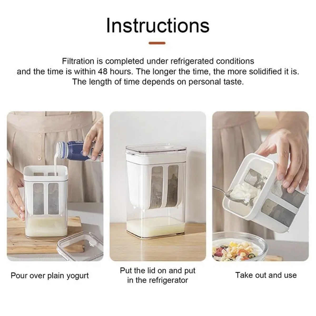 ヨーグルトフィルター食品ストレーナー 1100ML ヨーグル - Partition Screen Divider のレビューと価格